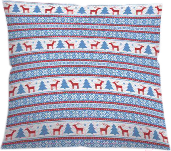 Изображение товара Наволочка декоративная JoyArty Зимние полосы / sl_20036