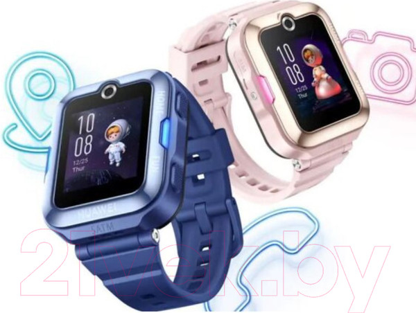 Изображение товара Умные часы детские Huawei Watch Kids 4 Pro Model ASN-AL10 Pink