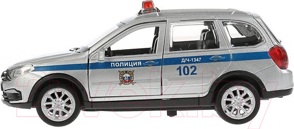 Изображение товара Автомобиль игрушечный Технопарк Lada Granta Cross 2019 Полиция / GRANTACRS-12SLPOL-SR