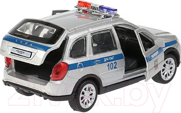 Изображение товара Автомобиль игрушечный Технопарк Lada Granta Cross 2019 Полиция / GRANTACRS-12SLPOL-SR