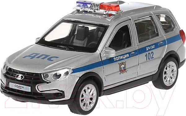 Изображение товара Автомобиль игрушечный Технопарк Lada Granta Cross 2019 Полиция / GRANTACRS-12SLPOL-SR