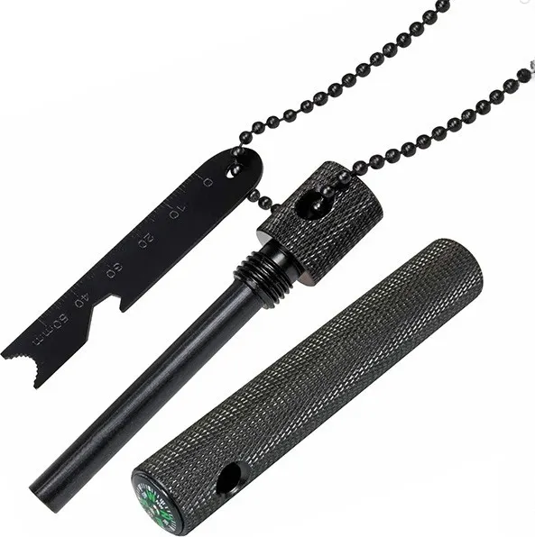 Изображение товара Огниво Boker Solingen Fire Starter с компасом и линейкой / 09BO778