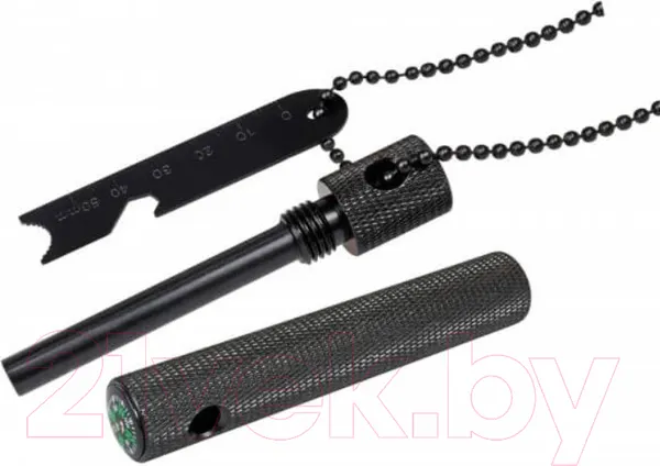 Изображение товара Огниво Boker Solingen Fire Starter с компасом и линейкой / 09BO778