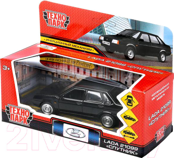 Изображение товара Автомобиль игрушечный Технопарк Спутник / 21099-12-BK