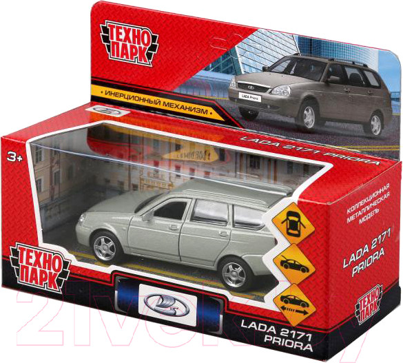 Изображение товара Автомобиль игрушечный Технопарк Lada Priora / PRIORAWAG-12-BN