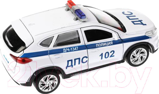 Изображение товара Автомобиль игрушечный Технопарк Hyundai Tucson Полиция / TUCSON-12POL-WH