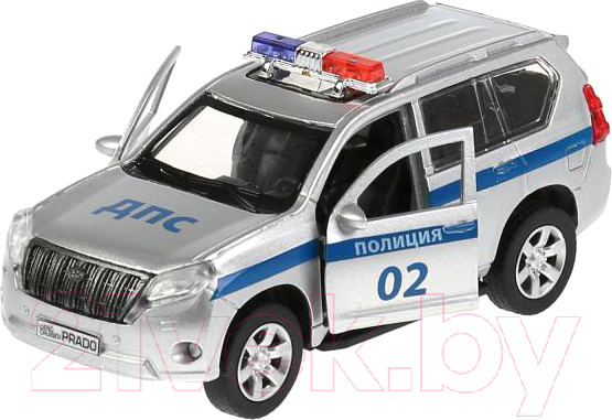 Изображение товара Автомобиль игрушечный Технопарк Toyota Prado Полиция / PRADO-P