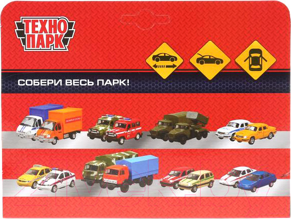 Изображение товара Автомобиль игрушечный Технопарк Toyota Prado Полиция / PRADO-P