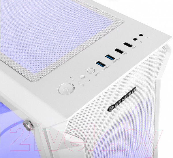 Изображение товара Корпус для компьютера GENESIS Irid 505 ARGB / NPC-1872 (белый)