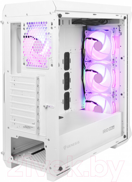 Изображение товара Корпус для компьютера GENESIS Irid 505 ARGB / NPC-1872 (белый)