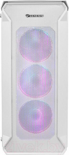 Изображение товара Корпус для компьютера GENESIS Irid 505 ARGB / NPC-1872 (белый)