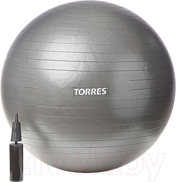 Изображение товара Гимнастический мяч Torres AL121185BK (темно-серый)