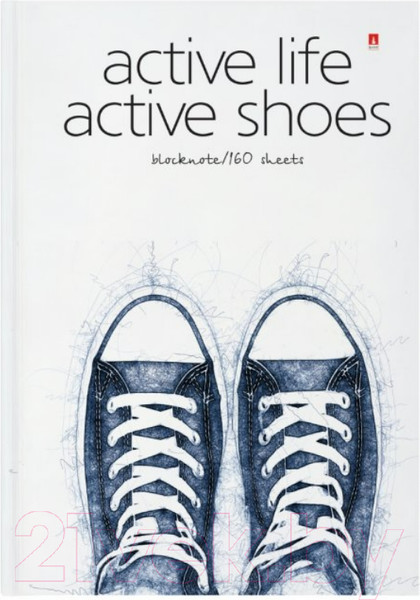 Изображение товара Записная книжка Альт Active Shoes / 3-160-074/20 (160л)