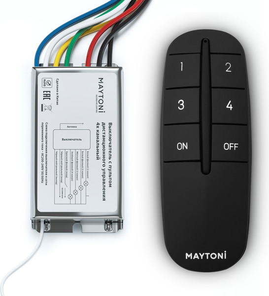 Изображение товара Пульт для светильника Maytoni MRC004B (черный)