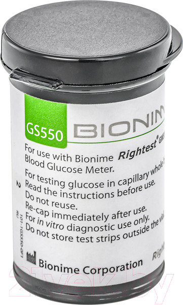 Изображение товара Глюкометр Bionime Rightest GM 550 (+50 тест-полосок GS550)