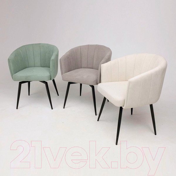 Изображение товара Стул AksHome Melon (светло-бежевый/черный)