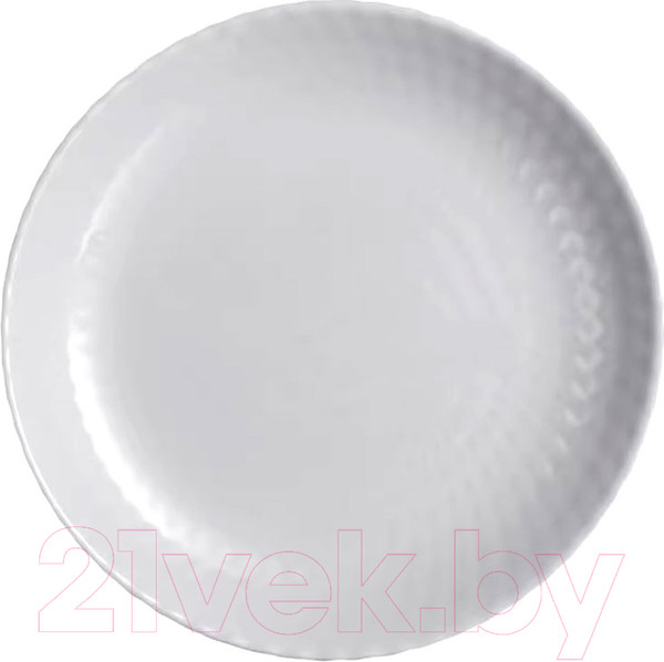 Изображение товара Тарелка столовая обеденная Luminarc Pampille Granit Q4643 (серый)