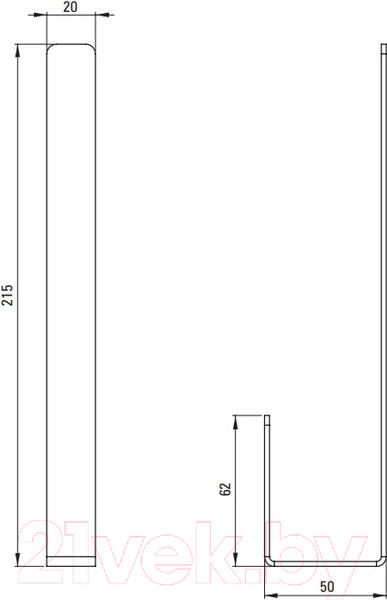 Изображение товара Держатель для туалетной бумаги Deante Mokko Nero ADM N231 (черный)