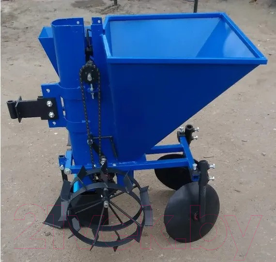 Изображение товара Картофелесажалка Краян КС01-01П с бункером для удобрений