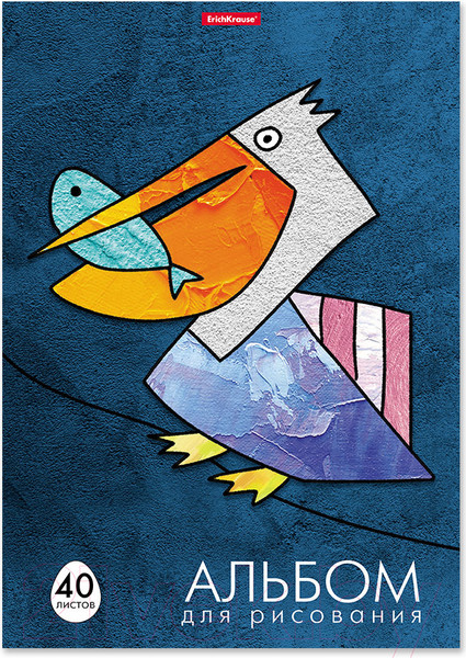 Изображение товара Альбом для рисования Erich Krause Birds / 54345