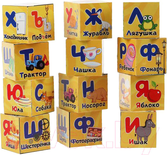 Изображение товара Развивающая игра Играем вместе Азбука. Синий трактор / 01315-BTR