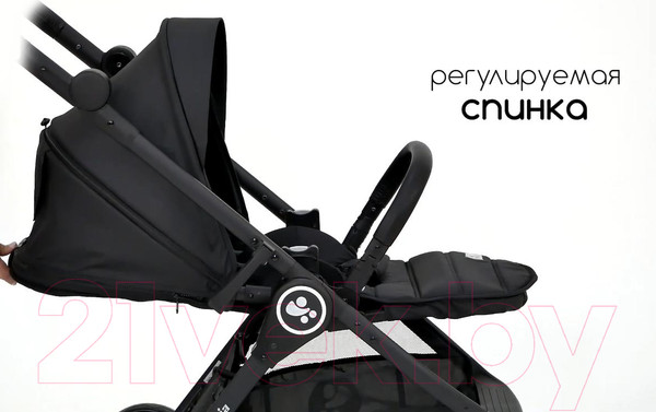 Изображение товара Детская универсальная коляска Lorelli Patrizia Light Grey / 10021652119