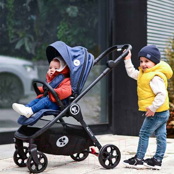 Изображение товара Детская универсальная коляска Lorelli Patrizia Light Grey / 10021652119