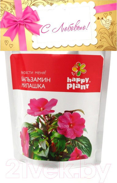 Изображение товара Набор для выращивания растений Happy Plant Бальзамин милашка / hpn-31