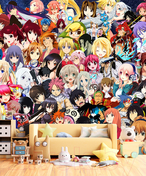 Изображение товара Фотообои листовые Arthata Fotooboi-Anime2-186 (500x270)