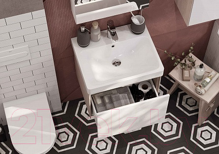 Изображение товара Тумба под умывальник Акватон Асти 70 (1A263001AX2B0)