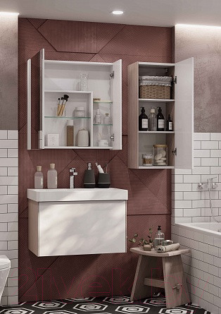 Изображение товара Тумба под умывальник Акватон Асти 70 (1A263001AX2B0)