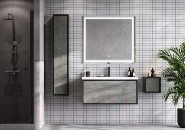 Изображение товара Тумба под умывальник Акватон Уэльс 100 (1A267601WA6A0)