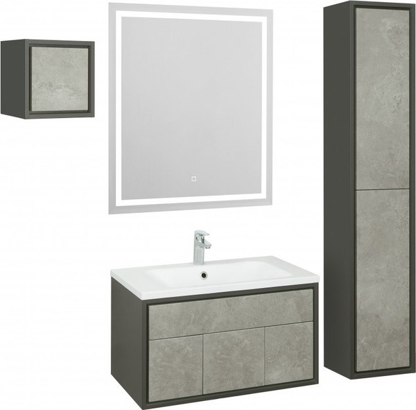 Изображение товара Тумба под умывальник Акватон Уэльс 80 (1A267901WA6A0)