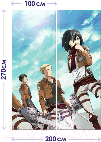 Изображение товара Фотообои листовые Arthata Fotooboi-Anime-141 (200x270)