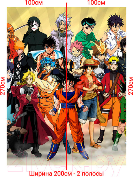 Изображение товара Фотообои листовые Arthata Fotooboi-Anime2-182 (200x270)