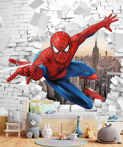 Изображение товара Фотообои листовые Arthata Fotooboi-SpiderMan-66 (500x270)