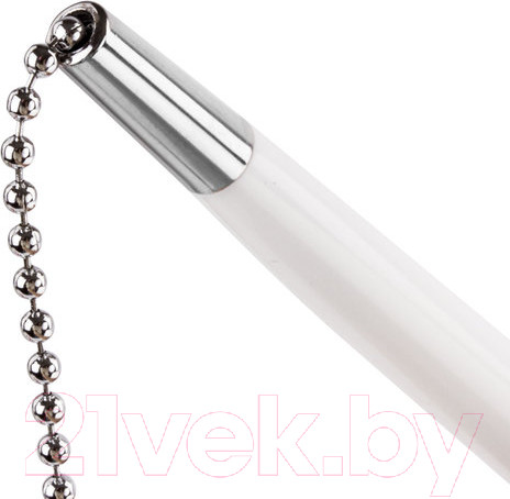 Изображение товара Ручка шариковая Brauberg Стенд-Пен Уайт 2 / 141348 (синий)