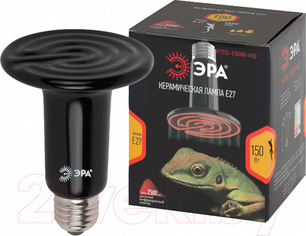 Изображение товара Лампа для террариума ЭРА FITO-150W-НQ / Б0052716