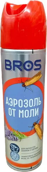 Изображение товара Спрей от насекомых Bros От моли (150мл)