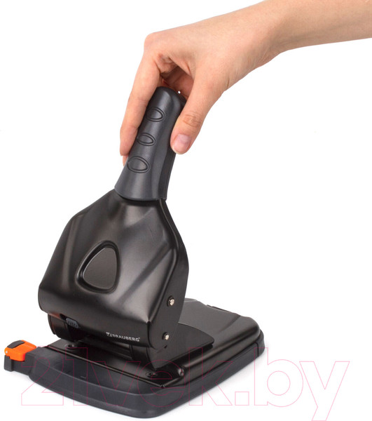 Изображение товара Дырокол Brauberg Heavy Duty / 228496 (черный)