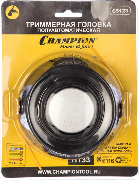 Изображение товара Головка триммерная Champion HT33