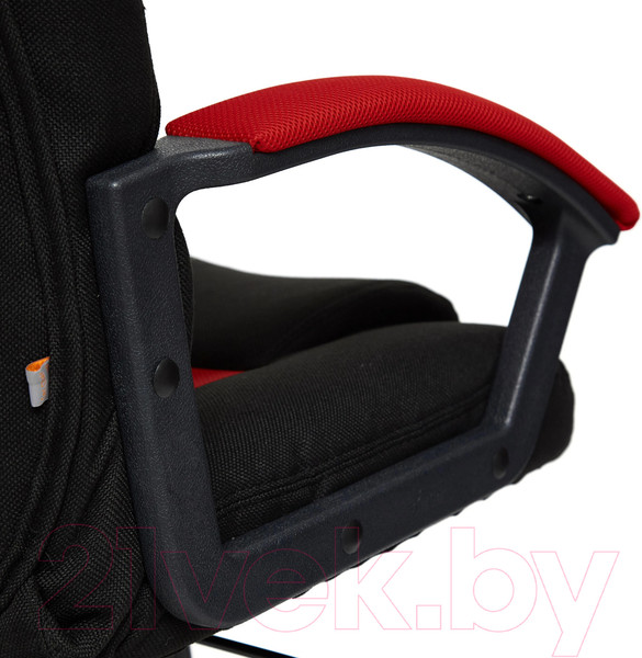 Изображение товара Кресло геймерское Tetchair Driver ткань (черный/красный)