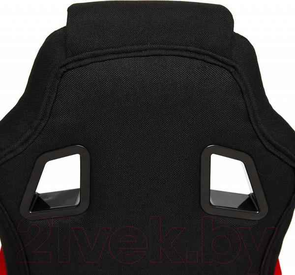 Изображение товара Кресло геймерское Tetchair Driver ткань (черный/красный)