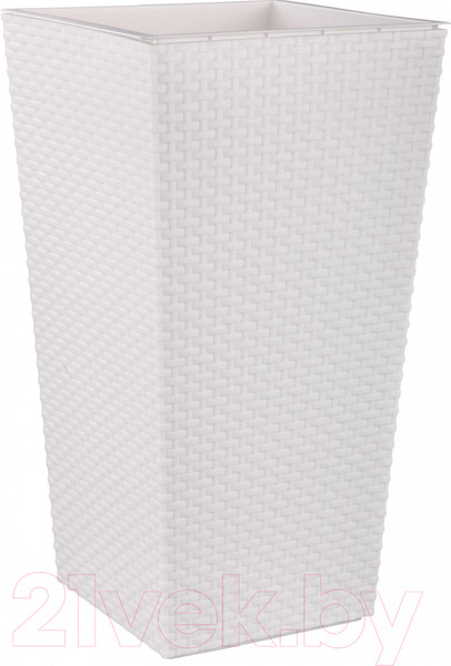 Изображение товара Вазон Альтернатива Ротанг / М6826 (белый)