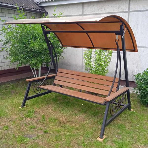 Изображение товара Качели садовые СтальСнабДизайн КС-3