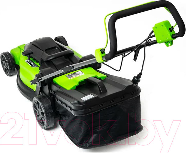 Изображение товара Газонокосилка электрическая Greenworks 2000Вт (2515707)