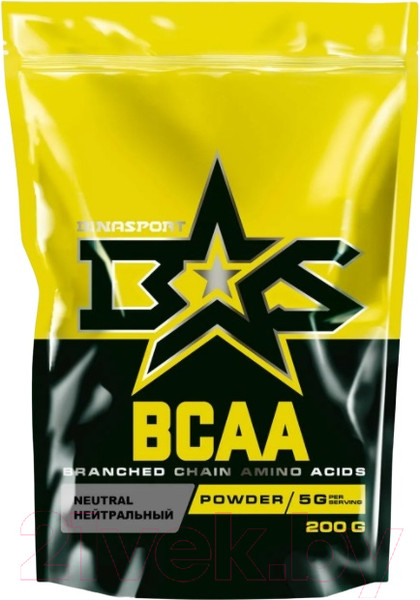 Изображение товара Аминокислоты BCAA Binasport 2:1:1 Instant (порошок, 200г, натуральный вкус)