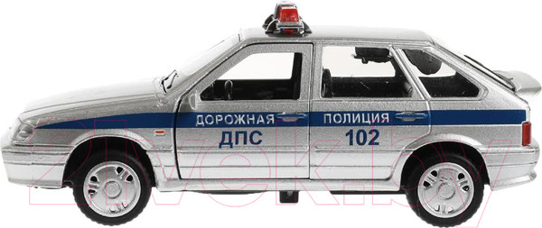 Изображение товара Автомобиль игрушечный Технопарк Lada-2114 Samara Полиция / 2114-12SLPOL-SR