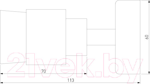Изображение товара Спот Евросвет 20125/1 LED (серебро)