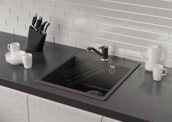 Изображение товара Мойка кухонная Ulgran Quartz Forte 425-06 (трюфель)